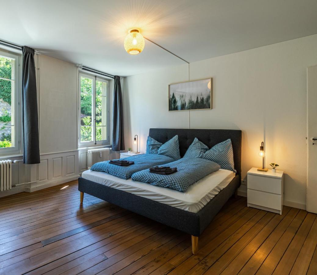 Historische Wohnung Im Herzen Der Thuner Altstadt エクステリア 写真